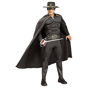 Sexy Muscle Zorro Costume