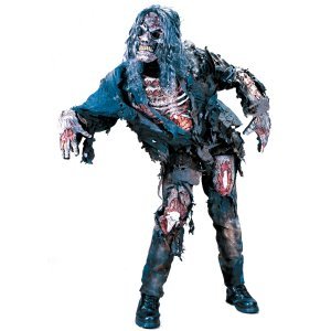 Zombie 3D Full Body Adult Costume