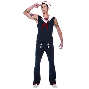 Men’s Sexy Sailor Halloween Costume